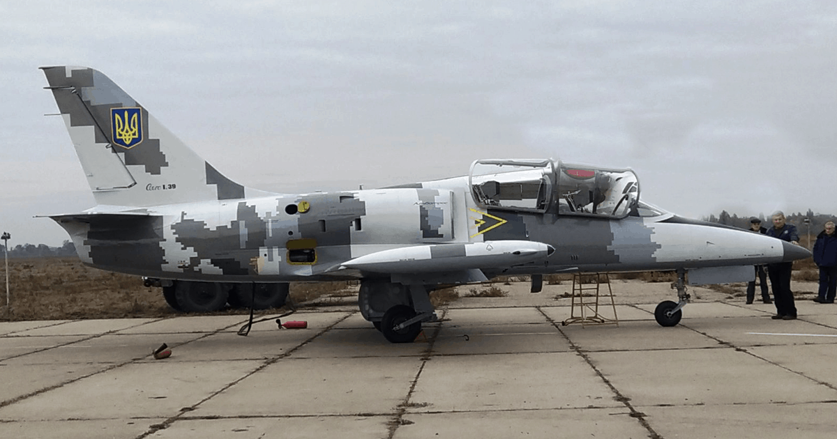 Військові отримали модернізований літак L-39M1