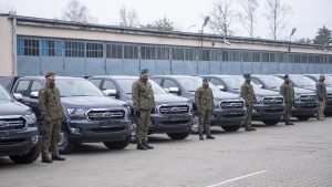 Польська армія отримала перші Ford Ranger