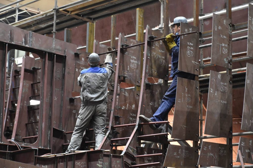 Будівництво патрульних кораблів типу «Omis» для ВМС Хорватії. Фото: Brodosplit Shipyard