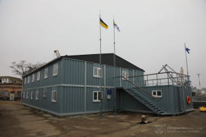 Для Водолазної школи збудували модульну адмінбудівлю