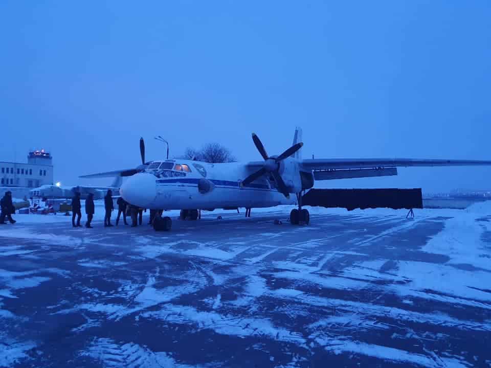 Другий Ан-26 для ВМС прибув на модернізацію на «Завод 410 ЦА»