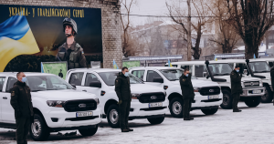 У Слов’янську Нацгвардія отримала автотехніку