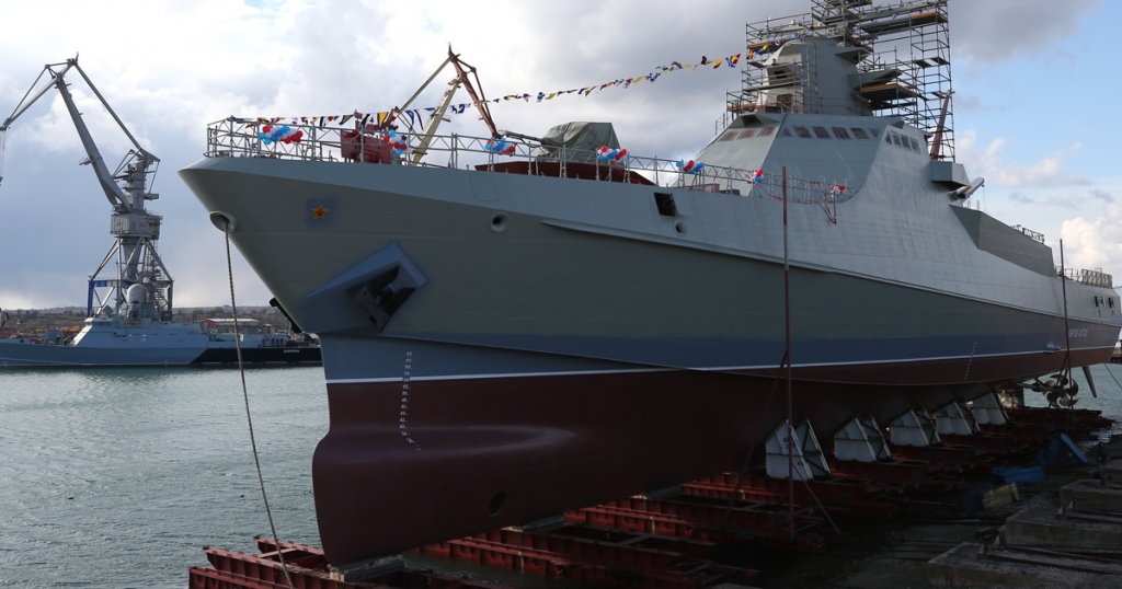 Ukrainian drones strike Russian patrol ship Sergey Kotov - Militarnyi
