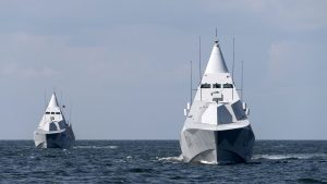 Saab модернізує корвети для ВМС Швеції