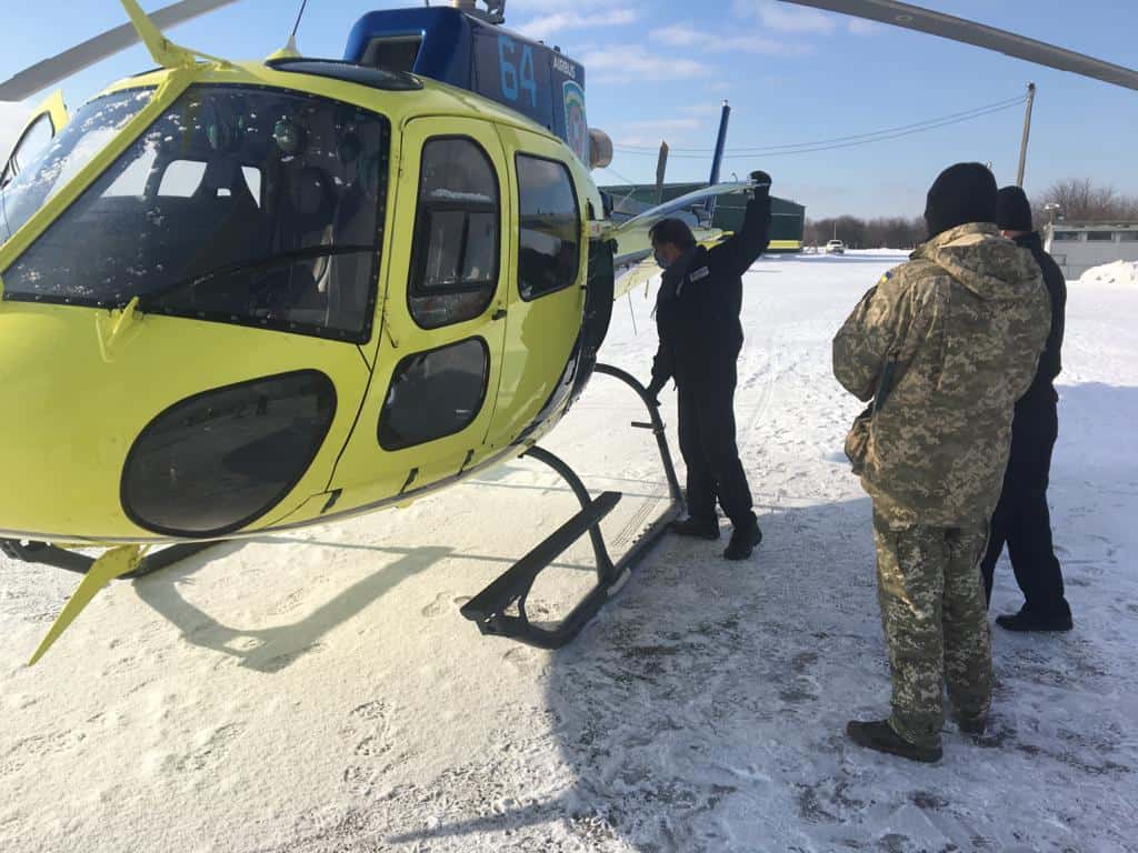 Навчання харківських авіаторів-прикордонників на гелікоптери Airbus H125 інструкторами з Франції