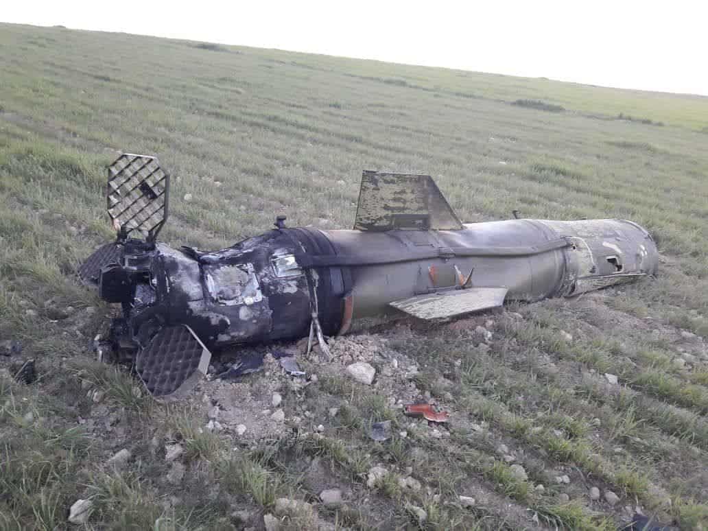 Балістична ракета комплексу «Точка», що впала у районі селища aль Maз’aлa біля Джараблюсу на півночі Алеппо