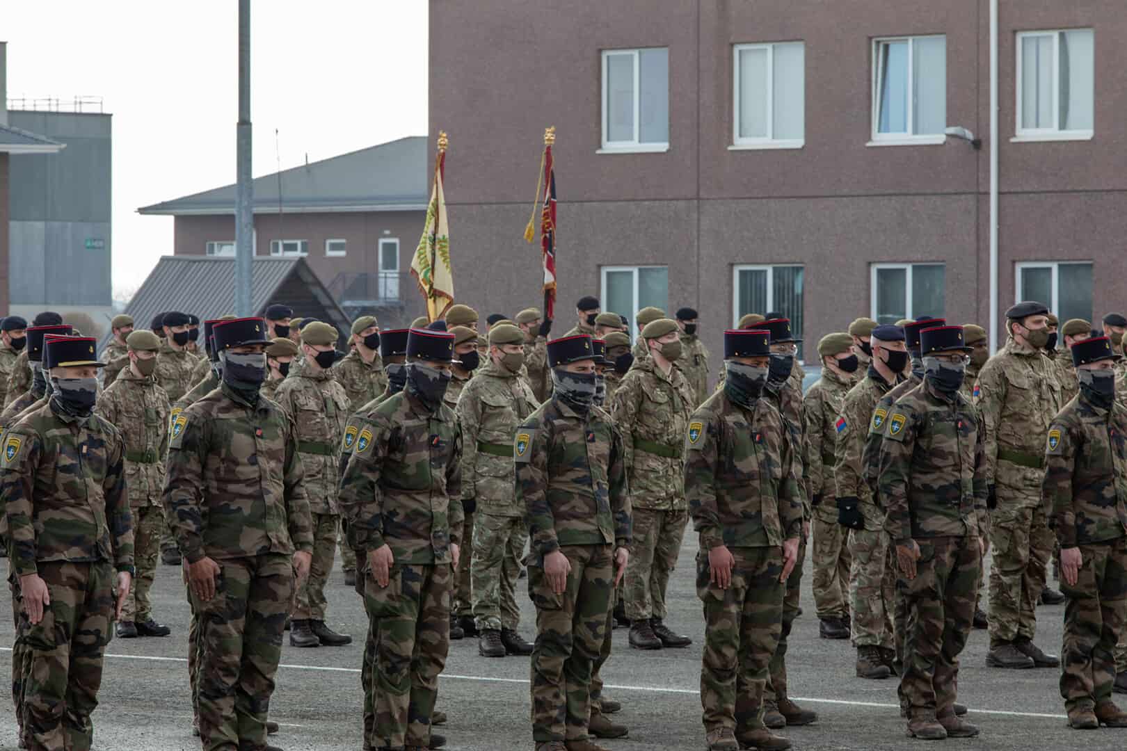 В Естонії відбулася ротація багатонаціональної бойової групи НАТО