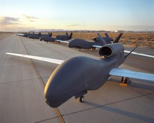 Поблизу окупованого Криму працюють одразу два Global Hawk