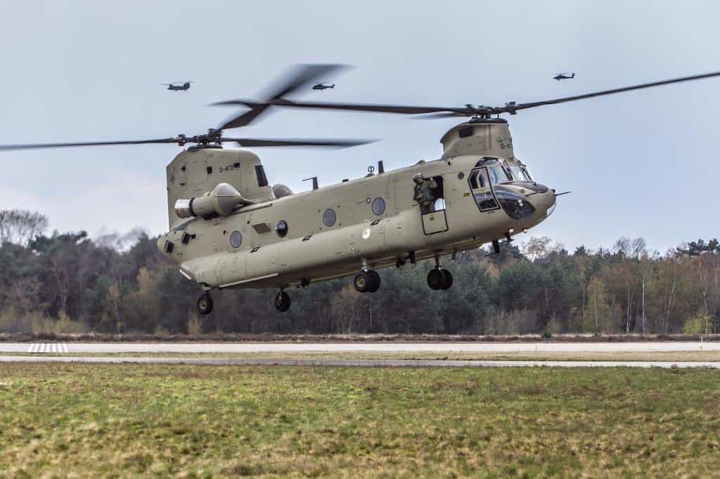 Нідерланди отримали перший модернізований CH-47F Chinook