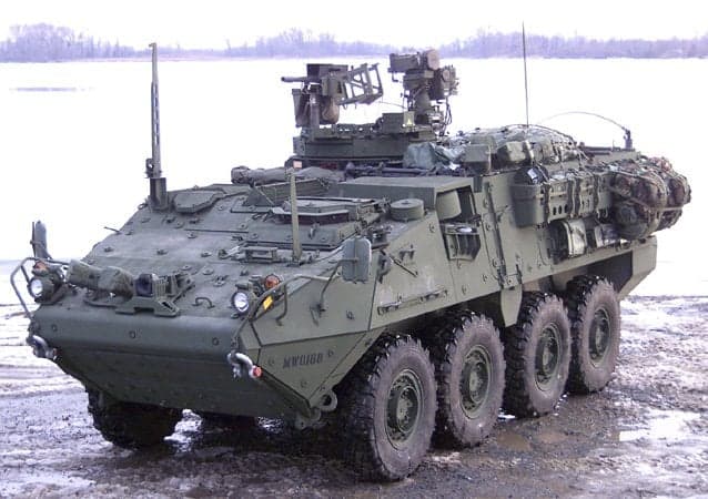 Машина передових артилерійських спостерігачів на базі M1131 Stryker