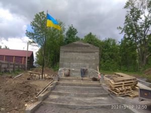 На Хмельниччині будують меморіал на братській могилі вояків Армії УНР