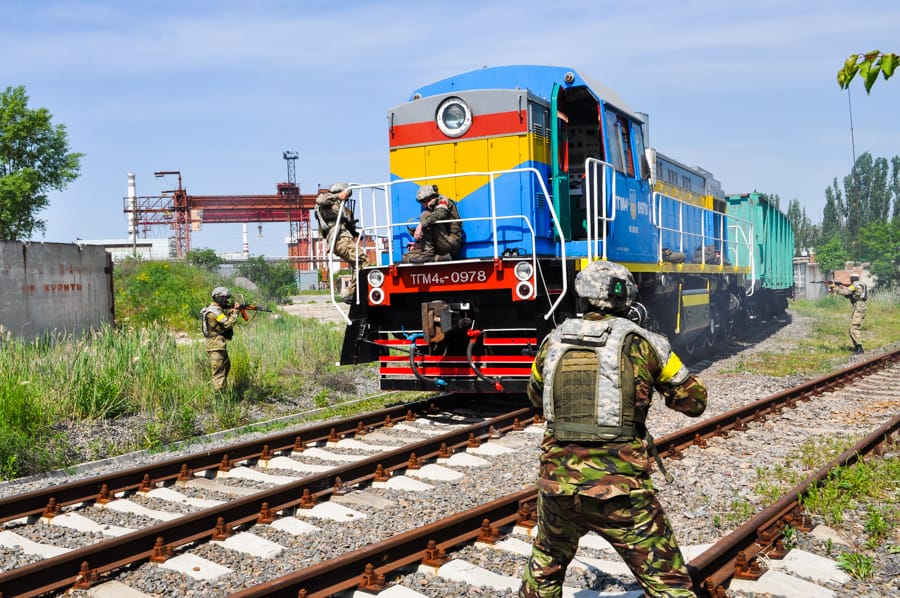 НГУ провели тренування з безпеки перевезень ядерних матеріалів