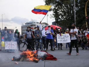 У Колумбії застосували армію для боротьби з протестами