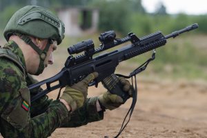 Литовські прикордонники отримали останню партію автоматів G36