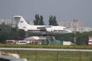 До Одеси прибув британський урядовий літак BAe 146