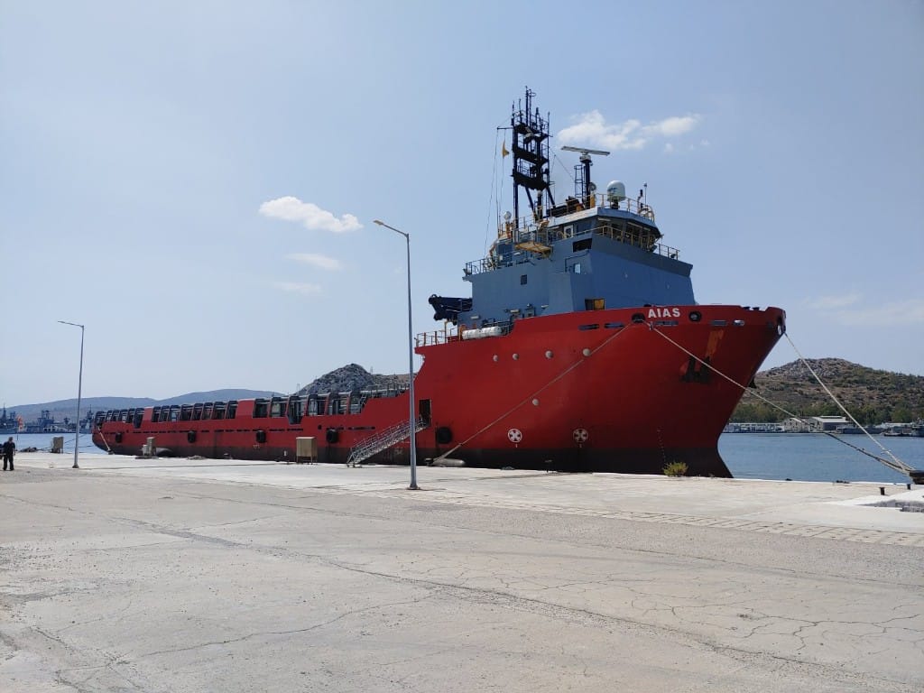 ВМС Греції пожертвували чергове судно забезпечення та підтримки