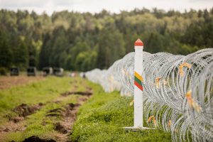 На кордоні між Литвою та Білоруссю сталась стрілянина