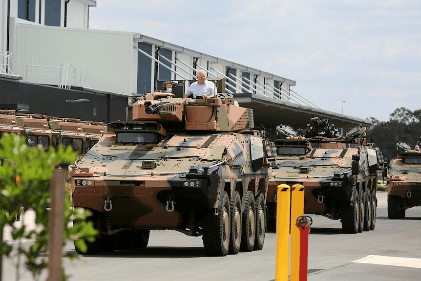 Бронетранспортери Boxer CRV. Фото: Міноборони Австралії