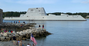 Третій есмінець Zumwalt вийшов на випробування