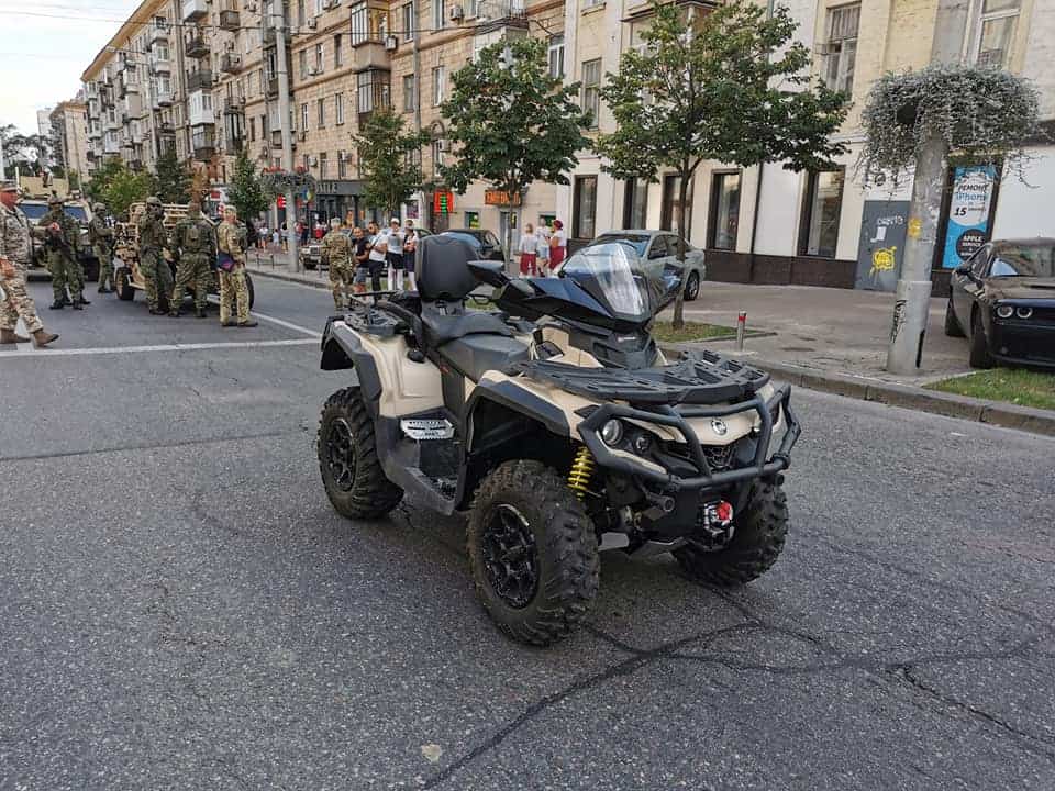 Словацький квадроцикл BRP