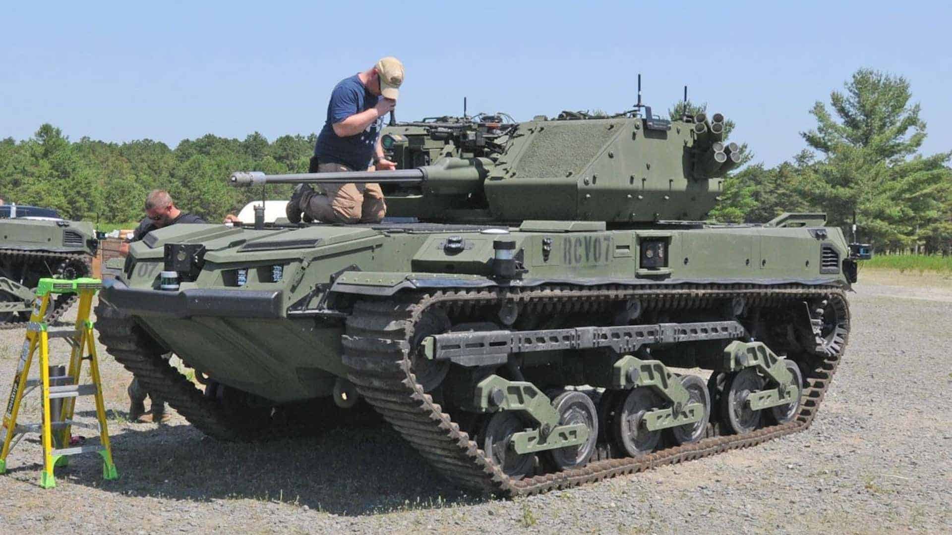 У США пройшли вогневі випробування наземного безпілотника Ripsaw M5