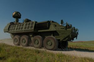 У США випробували лазерну установку на БТР Stryker