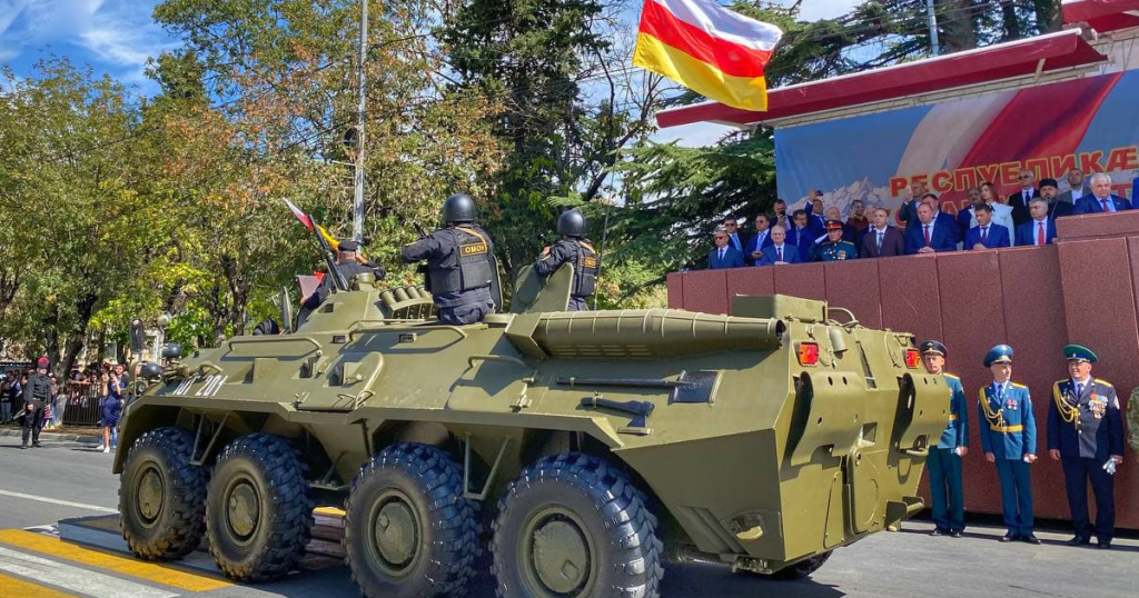 Бронетранспортери незаконних збройних формувань Південної Осетії. Вересень 2021