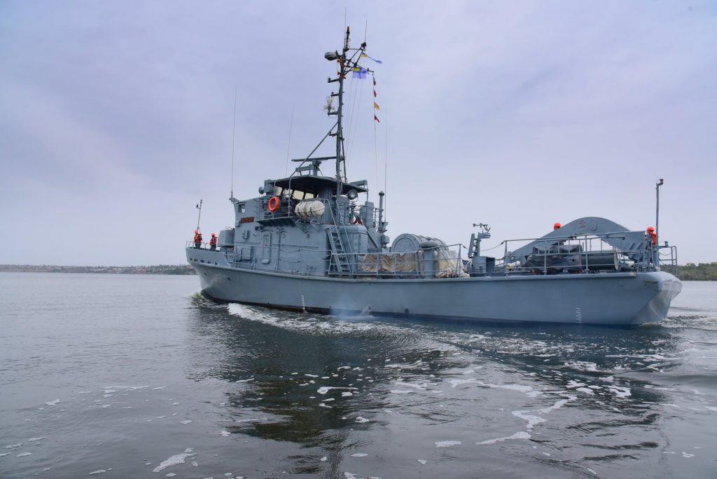 Рейдовий тральщик «Генічеськ» (M360) ВМС ЗСУ. Вересень 2021. Фото: "Миколаїв – місто корабелів"