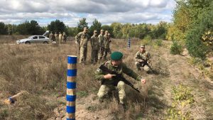 Прикордонники на півночі України відпрацьовують тактику бойового спротиву