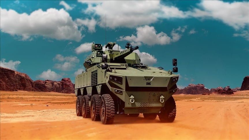 Бойова броньована машина на базі Altuğ 8x8
