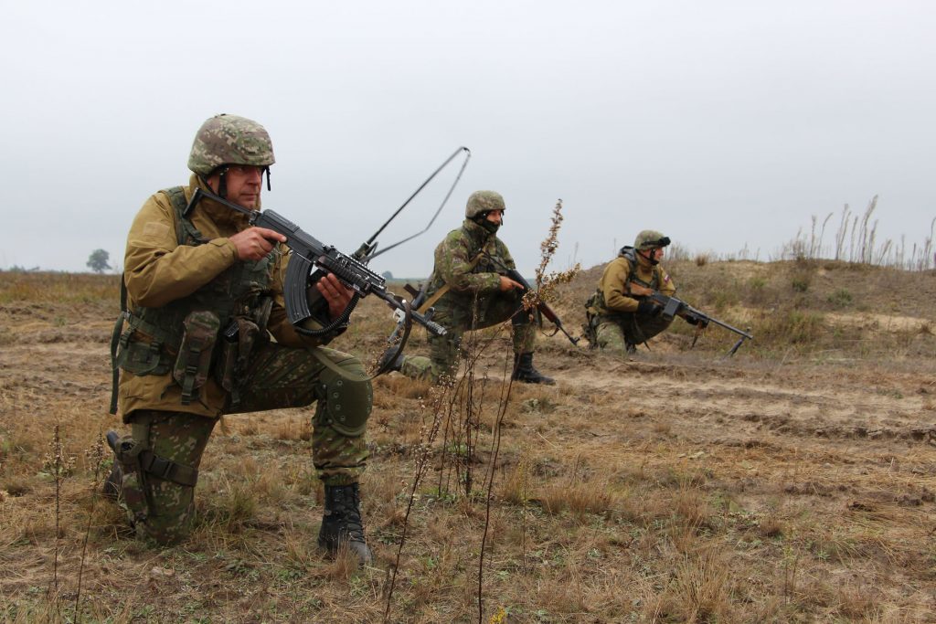 Словацькі військові на території України під час навчань «Об'єднані зусилля - 2021»