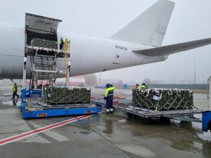 Another delivery of military aid from the USA is on the way to Ukraine