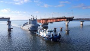 “Oleksandr Okhrimenko” came to Mykolaiv for dock repairs