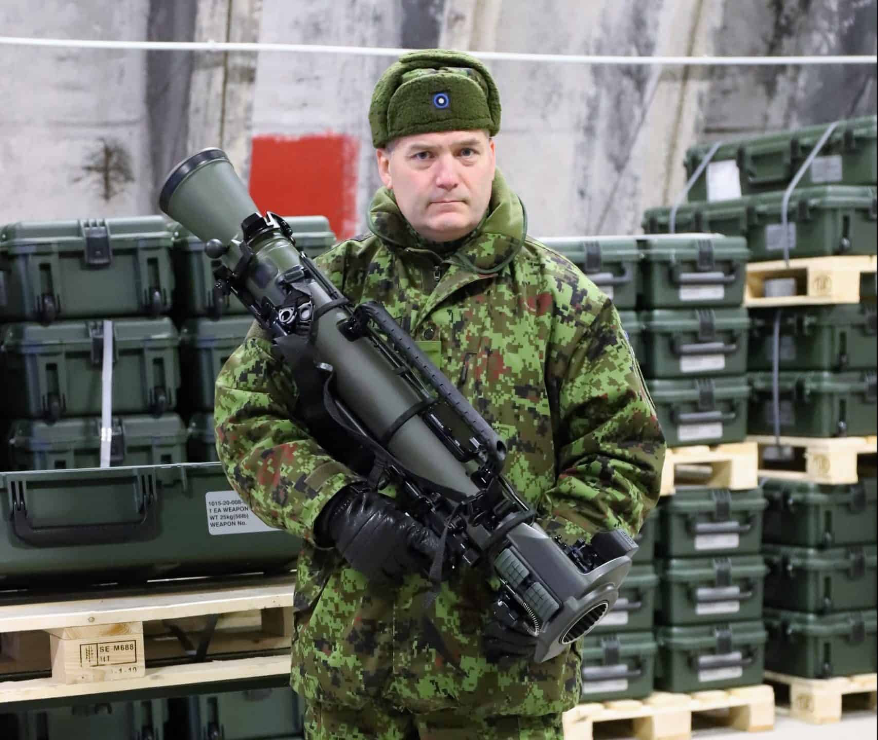 Естонія отримала перші гранатомети Carl Gustaf M4