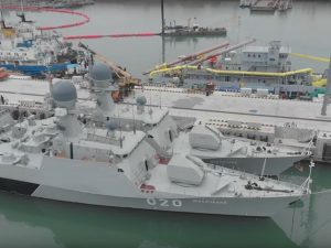 Каспійська флотилія ВМФ Росії отримала новий пункт базування