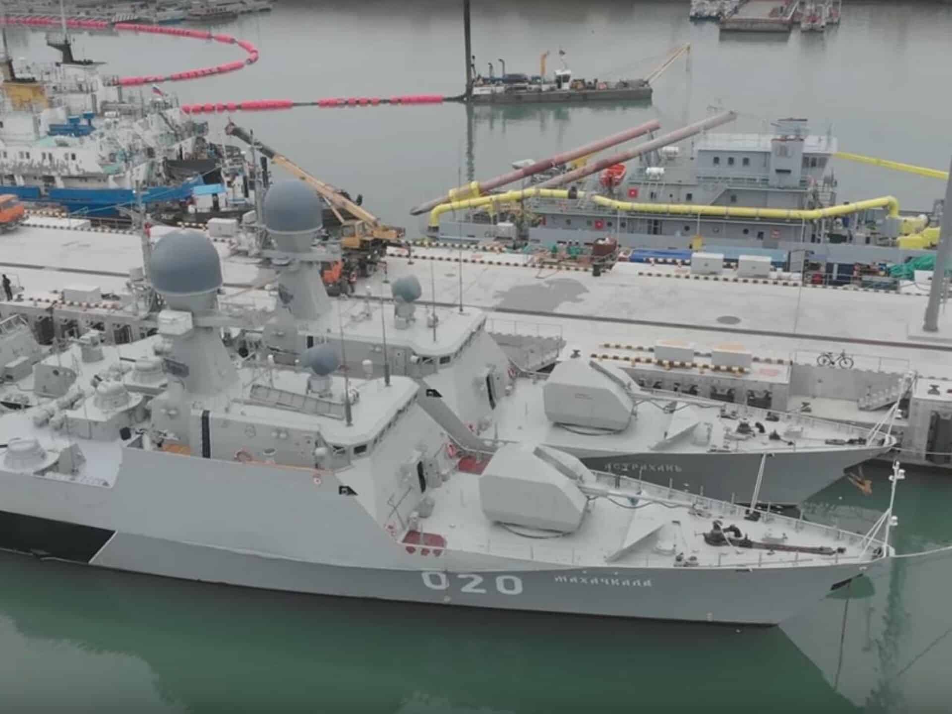 Каспійська флотилія ВМФ Росії отримала новий пункт базування