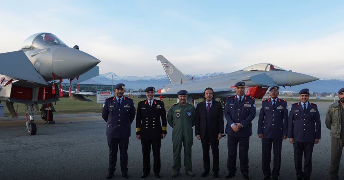 Військові Кувейту отримали перші винищувачі Typhoon