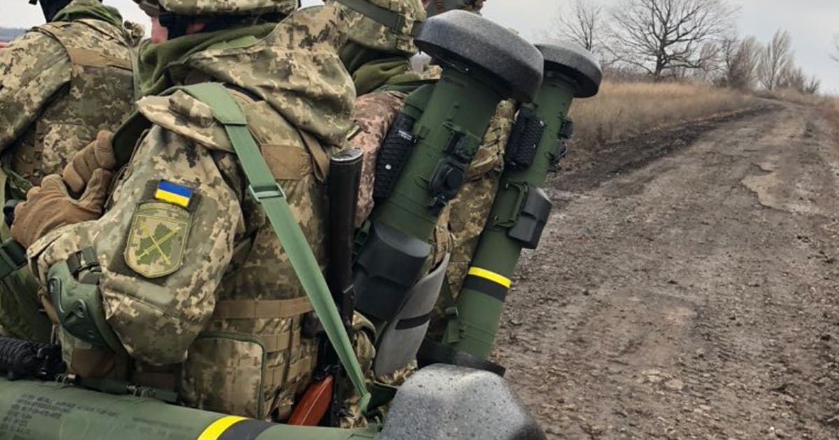 US journalists showed Ukrainian personnel with “Javelin” in Donbas