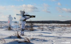 Ukrainian soldiers are mastering American M141 Bunker Defeat Munition grenade launchers