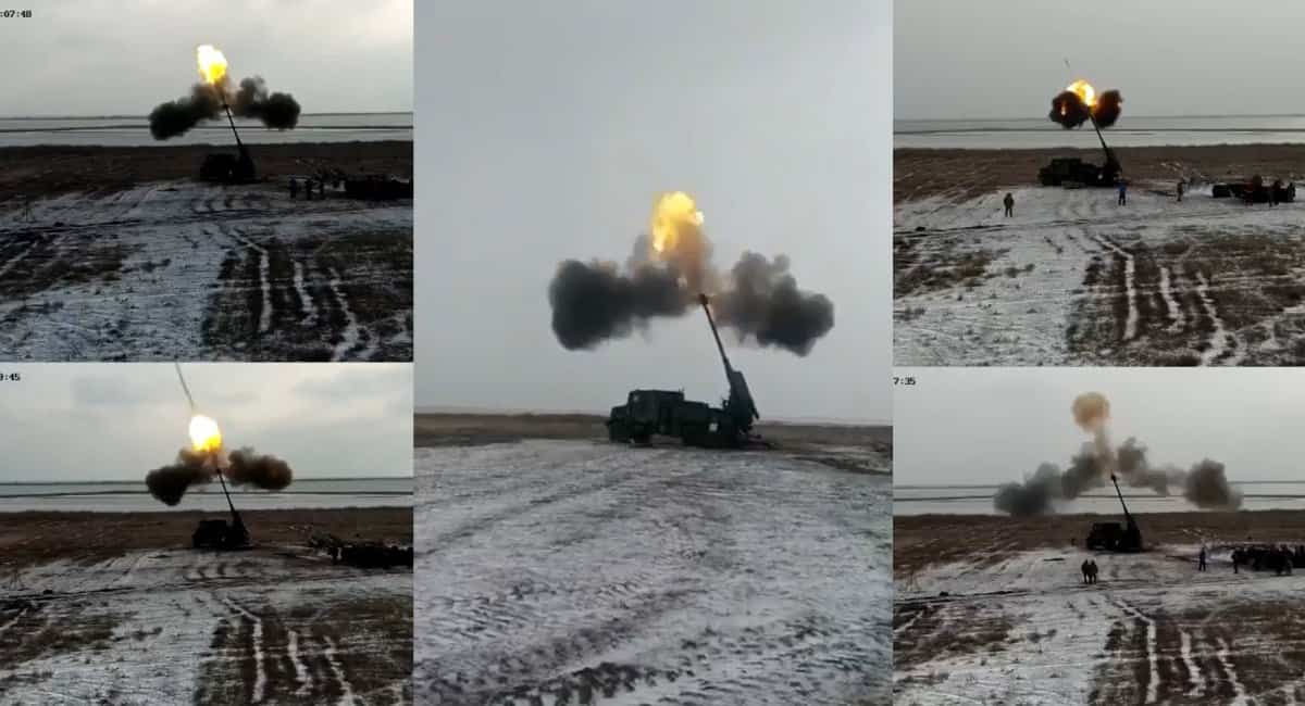 Preliminary firing trials of 2S22 Bohdana howitzer completed in Ukraine