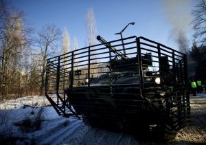 In Pripyat, units of the Ministry of Internal Affairs conducted training