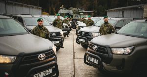 У 2021 році Чехія отримала понад 550 машин Toyota Hilux