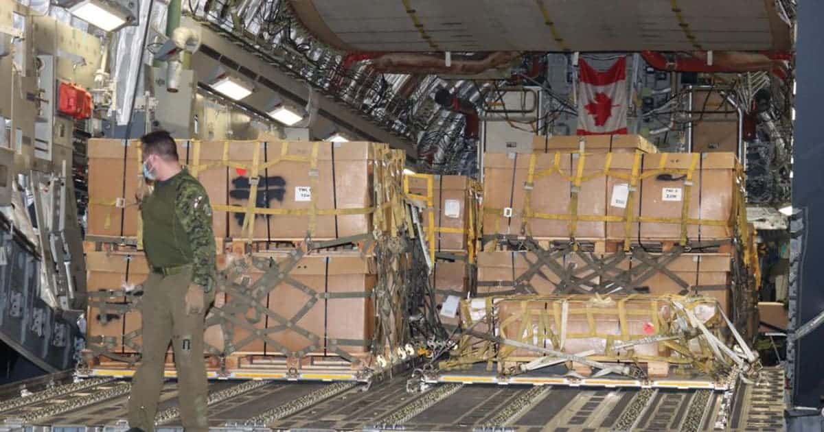 Canada delivered light weapons to Ukrainian Army