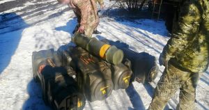 Border guards in Luhansk region were armed with NLAW ATGMs