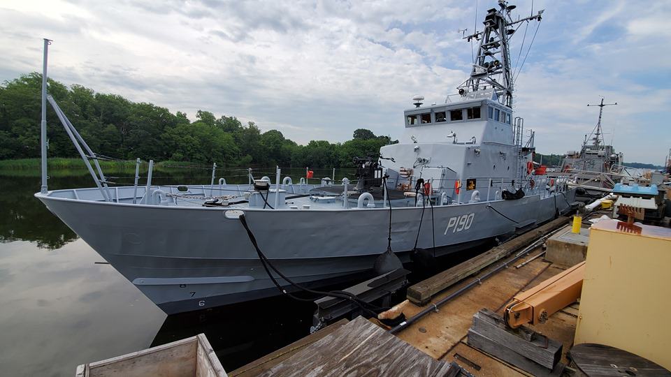 Головна енергетична установка патрульних катерів класу «Island» Військово-морських Сил України