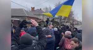 ВІДЕО: Старобільськ на Луганщині теж мітингує проти окупантів