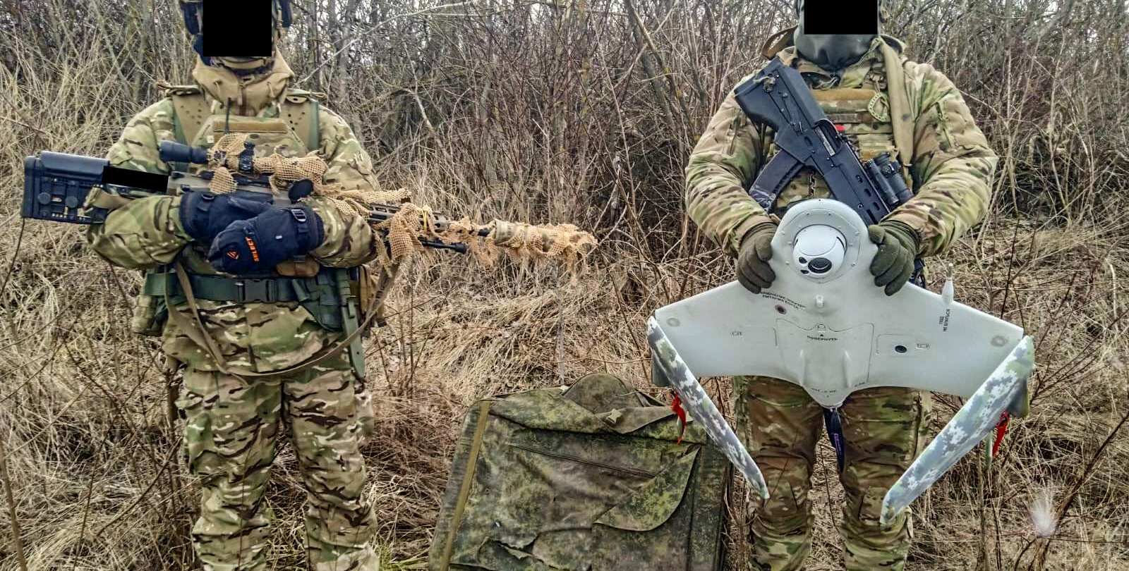 Special Operations Forces operators seized russian Eleron UAV