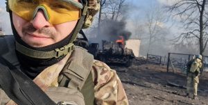 The russian military was defeated during the counterattack of the Ukrainian forces in Lukyanivka