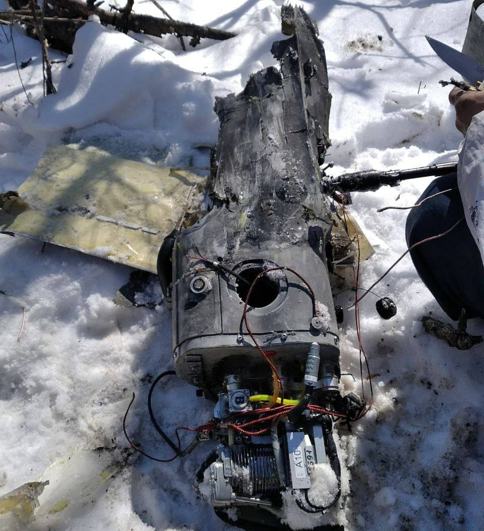 Defense forces in Kharkiv region shot down two enemy Orlan-10 UAV