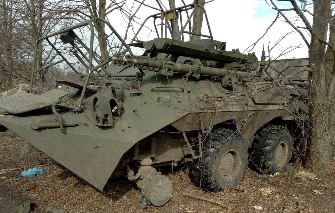 The Armed Forces had seized the russian R-166-0.5 radio station in the Sumy region